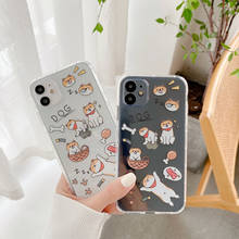 Funda de teléfono Retro Shiba Inu puppy kawaii japonés para apple iPhone 12 11 Pro Max Xr Xs Max 7 8 Plus 12 7Plus, bonita funda suave 2024 - compra barato