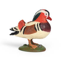 Mandarin Duck Collectible Plastic Animal Home Decor Accessories Crafts Statue 2024 - buy cheap