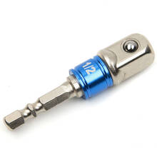 Brand New 3x Socket Adapter Drill Bits Hex Shank 1/4" 3/8" 1/2" Impact Driver Multi Tool