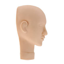 Макияж силиконовые массажные тренировочные ресницы макияж голова-манекен для практики 2024 - купить недорого