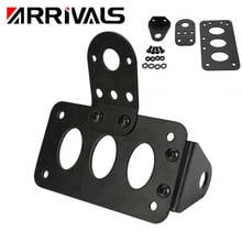 Suporte lateral de liga de alumínio para motocicleta, acessório universal para fixação da placa de carro, em metal 2024 - compre barato