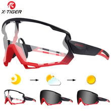 Óculos fotocrômico para ciclismo, óculos de sol com lentes polarizadas para ciclismo, esportes, mountain bike e mtb 2024 - compre barato