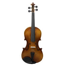 Violín acústico de tamaño completo, violín 4/4 para concierto, banda para principiantes, regalo 2024 - compra barato