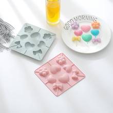 Silicone Candy Lollipop Mold Chocolate Mould For Lollipops Cake Decoration Form Round Biscuit Pastry Baking Mold Tool Cake Mold4 2024 - buy cheap