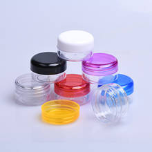 15g X 50  Colored Empty Plastic Cosmetic Containers With Lids ,Lip Balm Pot , Cream Sample Display Jar 15cc, Makeup Bottles Can 2024 - buy cheap