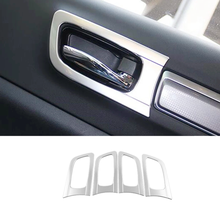 For Renault Koleos 2017 2018 Accessories Stainless steel Car inner door handle Bowl frame Cover Trim Car Styling 4pcs 2024 - buy cheap