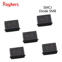 Светодиоды SMD TVS SMCJ26CA SMCJ28CA SMCJ30CA SMCJ33CA SMCJ36CA SMCJ40A SMCJ45A SMCJ48A SMCJ51A SMCJ54A 1500 Вт 5 В-440 В SMC, 50 шт. 2024 - купить недорого