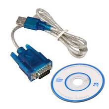 Cable de puerto serie USB 2,0 a RS232 DB9, de 9 pines adaptador macho, convertidor de puerto USB a COM 2024 - compra barato