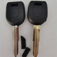 DAKATU Blank Transponder key shell for Mitsubishi PAJERO V73  Lancer GRANDIS Replacement Car Key Shell Case With black logo 2024 - buy cheap