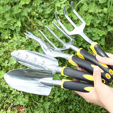 Garden Hand Tool Portable Garden Shovel Three-tooth Harrow Non-Slip Ergonomic Weeder Tool Multi-purpose Gardening Hand Tools 2024 - buy cheap