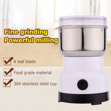 220V 150W Electric Household Coffeeware Machine Coffee Beans Grinder Kitchen Cereals Nuts Beans Spices Milling Grinding 2024 - buy cheap