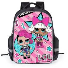 New Cute LOL Surprise Dolls school backpack for girls 16-inch Cartoon kids school bags Printed children's Backpacks 2024 - buy cheap