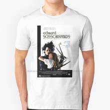 Edward Scissorhands ( 1990 ) T Shirt 100% Pure Cotton Movie Edward Scissorhands Son Cookie Machine Hill Suburbs Snow Ice 2024 - buy cheap