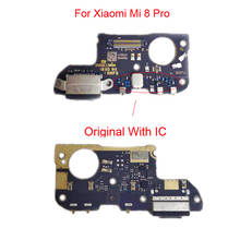 Original USB Charging Port Mic Microphone Dock Connector Board Flex Cable For Xiaomi Mi 8 Pro Repair Parts 2024 - buy cheap