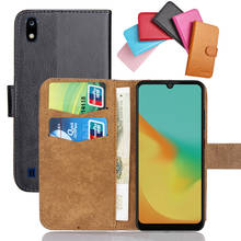 ZTE Blade A7 2019 Case 6.09" 6 Colors Flip Soft Leather Crazy Horse Phone Cover ZTE A 7 2019 Cases Credit Card Wallet 2024 - buy cheap