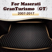 Car trunk mat for Maserati GranTurismo Hardtop sports car 2007 2008 -2017 Cargo Liner Carpet Interior Parts Accessories Cover 2024 - buy cheap