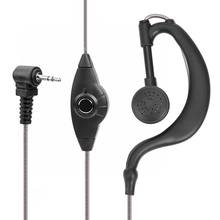 Auriculares con conector de 2,5mm en forma de G, auriculares con micrófono PTT para Motorola Radio 2024 - compra barato