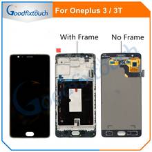 Original LCD Display For Oneplus 3 3T A3000 A3010 LCD Display Touch Screen Digitizer Assmebly For Oneplus 3T Replacement Parts 2024 - buy cheap