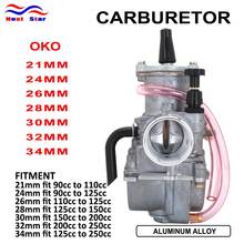 For OKO 21 24 26 28 30 32 34 For Keihin Aluminum Alloy Original Carburetor Carburador With Power Jet For Racing Moto 90cc-250cc 2024 - buy cheap