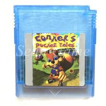 16 Bit Handheld Console Video Game Cartridge Card For Conker' Pocket Tales Version the First Collection 2024 - buy cheap