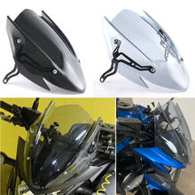 Windscreen Windshield Shield Screen with Bracket For Suzuki GSX-S750 GSXS750 GSXS 750 2017-2019 Motorcycle Accessories 2024 - buy cheap