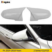 F23 M Style Plastic Mirror cover For BMW 2 Series 2Door 218i 220i M235i M240i 2014-2018 year F22 coupe Car White rear mirror cap 2024 - buy cheap