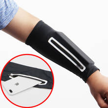 1PC Unisex Short Arm warmer for Mobile Phone Stretch Arm Bag Running Riding Sunscreen Armband Wrist Bag 2024 - buy cheap