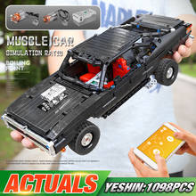 Molde rei 13081 app motorizado high-tech carro o MOC-17750 rc final muscular modelo de carro blocos de construção crianças presente de natal 2024 - compre barato