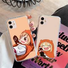 ¡Himouto! Umaru-chan-funda rígida transparente para iPhone, 11, 12 mini pro, XS MAX, 8, 7, 6, 6S Plus, X, 5S, SE, 2020, XR 2024 - compra barato