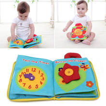 6 page 12 face Soft Cloth Baby Boys Girls Books Rustle Sound Infant Educational Stroller Rattle Toys For Newborn Baby 0-12 month 2024 - buy cheap