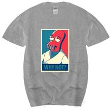 cotton tshirt men summer tees Hot Selling Cotton Not Zoidberg T-Shirt Funny fashion brand tee-shirt homme tops 2024 - buy cheap