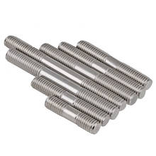 1-5Pcs M6 M8 M10 M12 Metric Standard 316 Stainless Steel Stud Bolts Screw Rod Tooth Stick Double Head Stud Srod Bolt 2024 - buy cheap