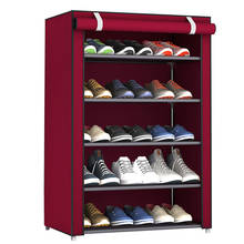 1pc Multi-Layer Shoe Rack House keeping Shoes Hanger Shoe Cabinet Space Save Non-Woven Fabric Slipper Shoe Shelf Space Saver 2024 - buy cheap