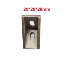 Corner Fitting Angle Aluminum L Connector Bracket Fastener Industrial  Profile 2024 - buy cheap