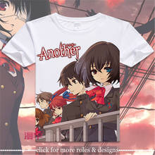 Another Misaki Mei Cosplay Costume Adult Kids Child Short Sleeve T Shirt T-shirt 2024 - buy cheap