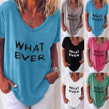 Fashion Female Short Sleeve Tee Shirt 2021 Summer Women Tops Tees Casual Loose Letter Print T-Shirt Women Camisetas Verano Mujer 2024 - buy cheap