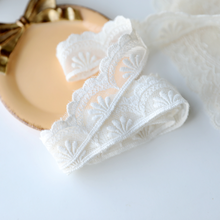 10 Meters Wholesale Off White Cotton Lace Trim Embroidered Lace Trimming Lace Ribbon 2.8cm Width 2024 - buy cheap