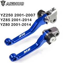 CNC Motorcycle Pivot Brake Clutch Levers Dirt Pit Bike Levers For Yamaha YZ65 YZ 65  YZ80 YZ85 YZ125 YZ250 YZ 65 80 85 125 250 2024 - buy cheap