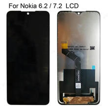 6.3"Original lcd For Nokia 7.2 LCD Display TA-1196 Touch Screen Digitizer Assembly Replacement Parts For Nokia 6.2 LCD Assembly 2024 - buy cheap