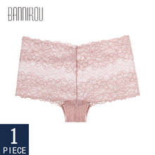 BANNIROU 1 Piece Woman's Boyshorts Sexy Lace Seamless Underwear For Women Panties Female Underwear New 2021 Winter Sexy Panties 2024 - buy cheap