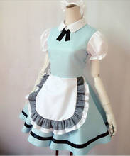 Disfraz de Lolita de Anime para dama, uniforme de sirvienta de caramelo, vestido de princesa para despertar, cosplay para Halloween 2024 - compra barato