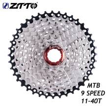 ZTTO 9 Speed Cassette 11-40 T Wide Ratio Freewheel Mountain Bike MTB Bicycle Cassette Flywheel Sprocket Compatible with Sunrace 2024 - buy cheap