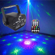 10pcs Mini LED Laser Projector Light Portable USB 60 Pattern  Star Sky KTV bar Atmosphere Lamp Home Colorful Flash Party Wedding 2024 - buy cheap