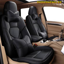 ZHOUSHENGLEE Custom Leather car seat cover For KIA Sportage Optima Cerato Forte Soul RIO K2 K3 K3S K4 K5 KX3 KX5 KX7 KX CROSS au 2024 - buy cheap