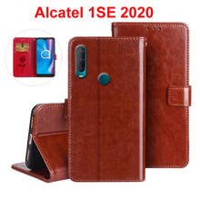 Phone Case for Alcatel 1SE 5030F 5030U Case Cover Luxury Flip Wallet PU Leather Business Case for Alcatel 1SE 2020 Book Cover 2024 - buy cheap