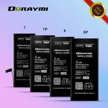 DORAYMI 7P 8P Phone Battery for iPhone 7 8 Plus Batteries High Capacity Replacement Bateria +Tools 2024 - buy cheap