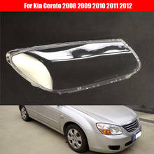 Car Headlight Lens For Kia Cerato 2008 2009 2010 2011 2012 Car Headlight Headlamp  Lens Auto Shell Cover 2024 - buy cheap