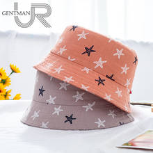 New Children's Bucket Hats Cartoon Cute Starfish Printing 100% Cotton Soft Kids Summer Sun Hat Girls Boys Casual Panama Cap 2024 - buy cheap