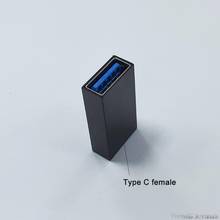 Универсальный Переходник usb-c (гнездо) на гнездо (штекер), USB 3,0 на гнездо Type-C (гнездо) для планшета мобильный телефон M03 21 2024 - купить недорого