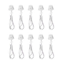 10PCS Table LED LAMP Light for Dollhouse Miniature 1:25 Scale 2024 - buy cheap